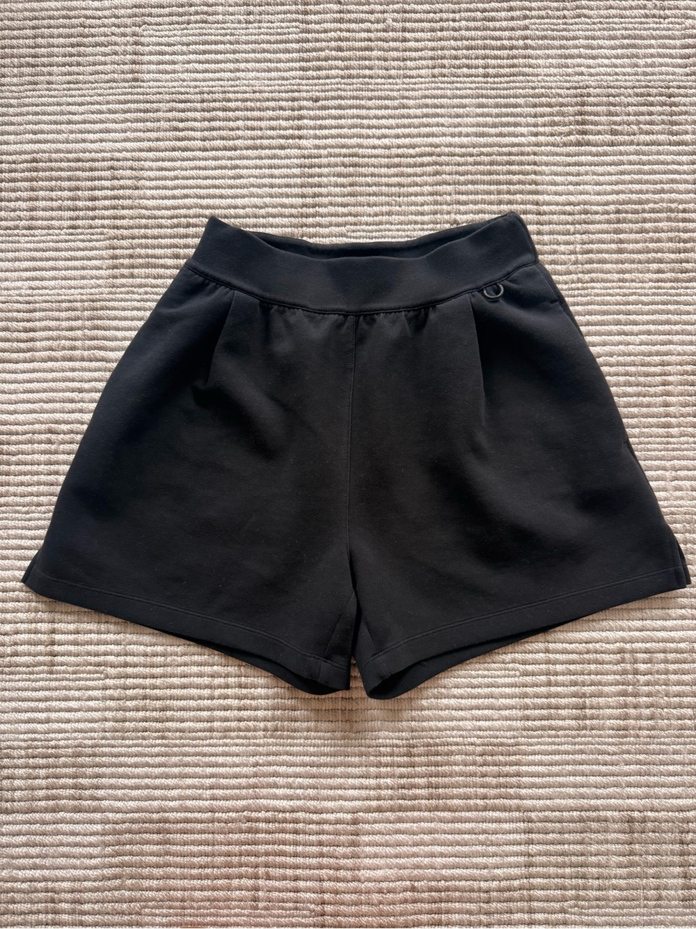 Nike Black Women's Athletic High-Waist Shorts